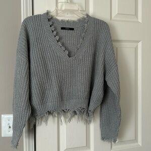 Cropped sweater